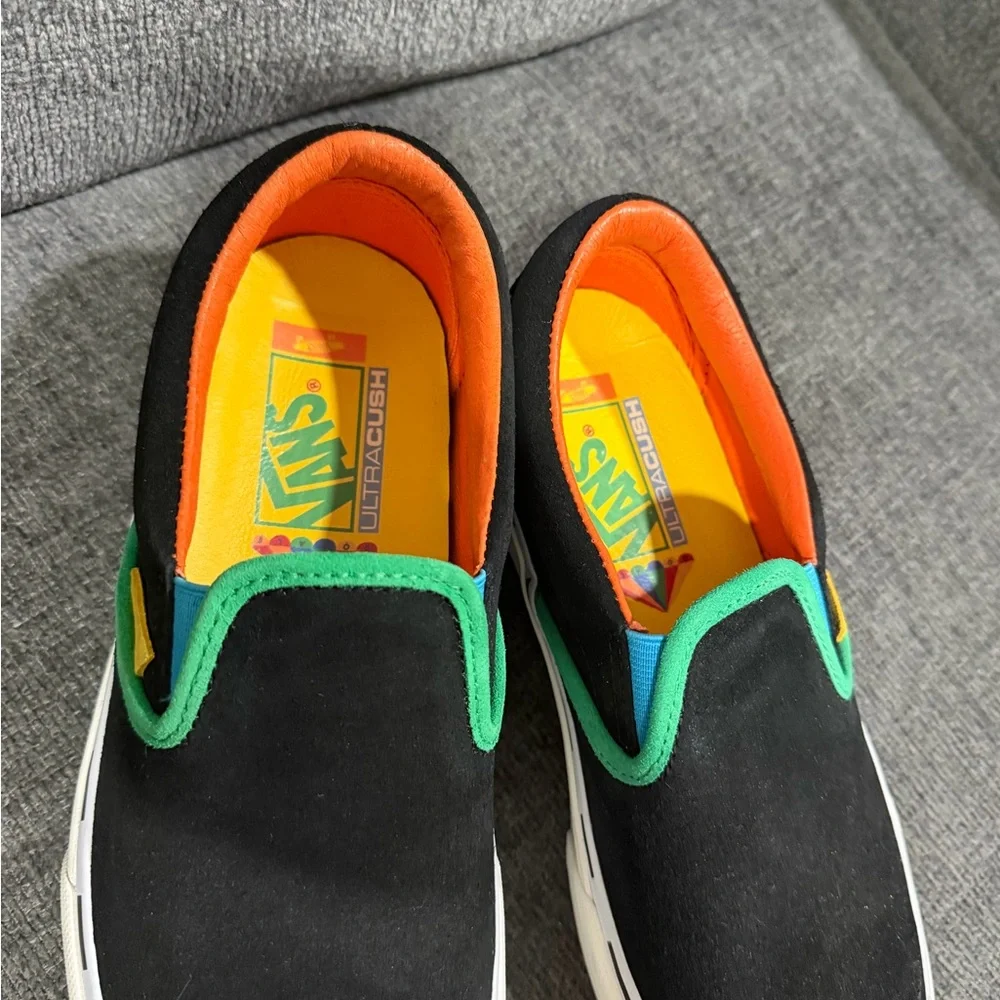 Vans Dobale x Classic Slip-On Vault LX 'Black Multi' Skate Mens 6.5 Womens 8 New - Picture 7 of 7